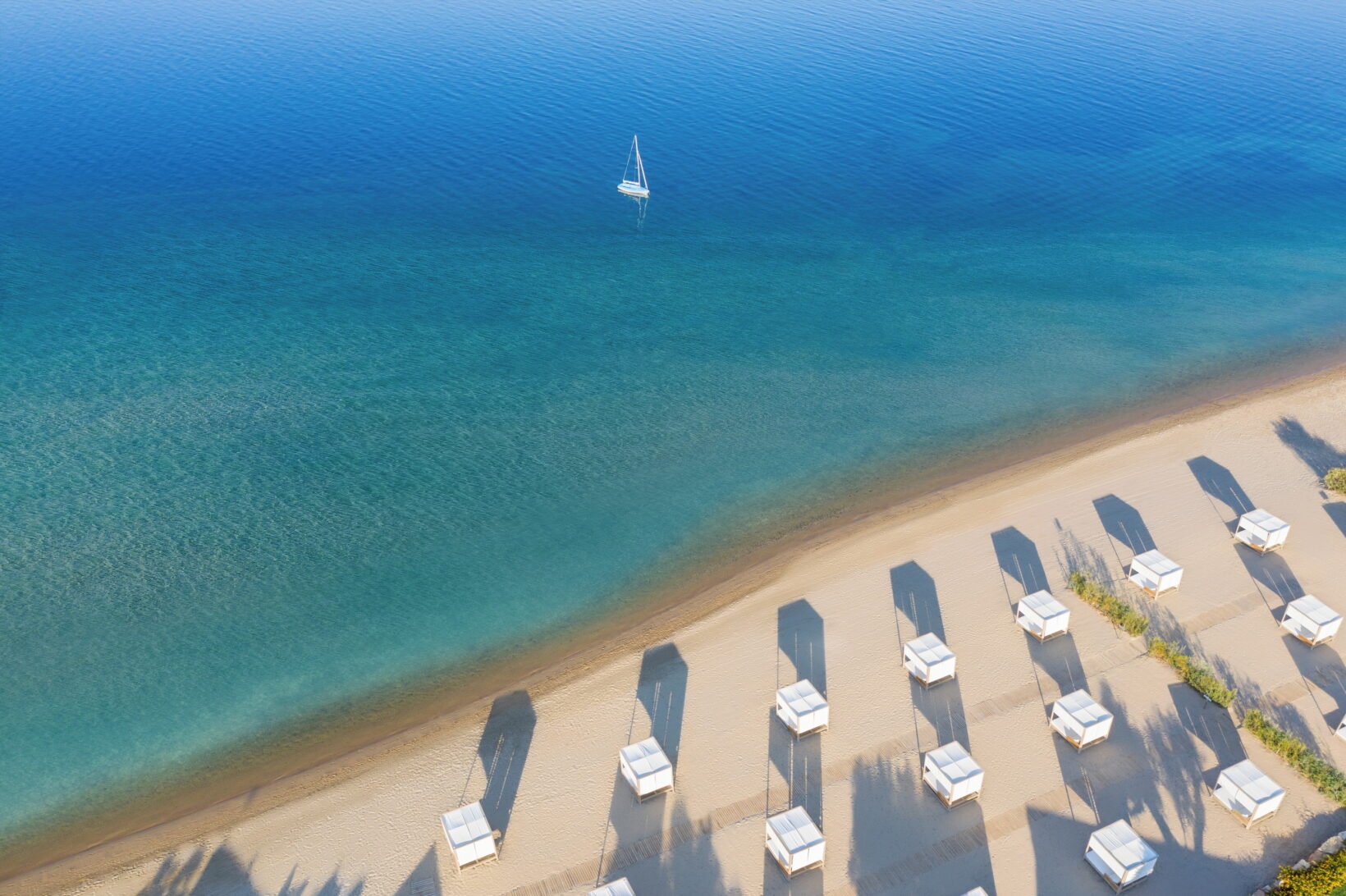 Beach Aerial View