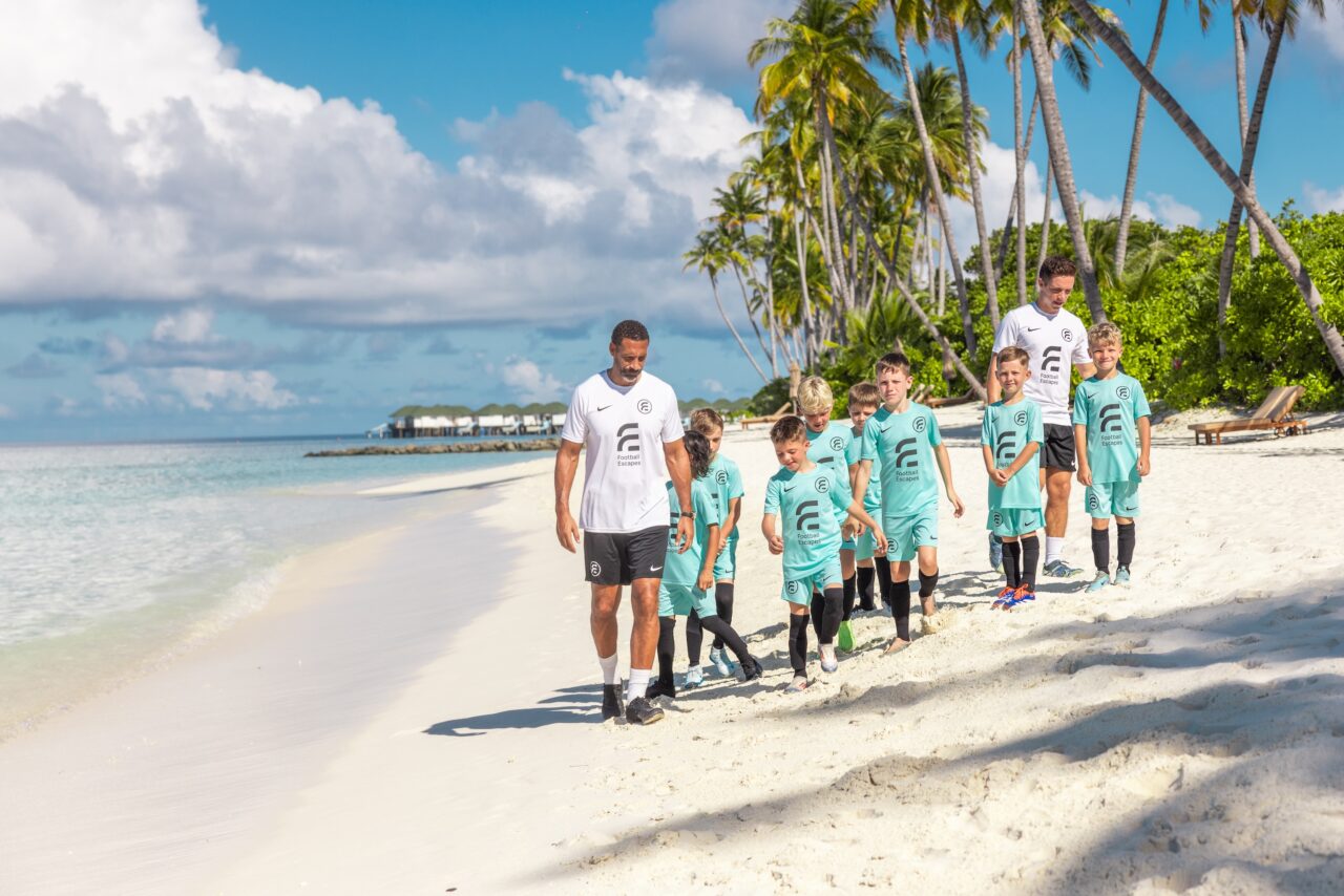 Rio Ferdinand Siyam World beach picture