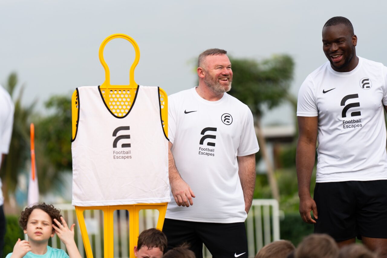 Wayne Rooney and coaches
