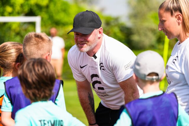 Wayne Rooney coaching